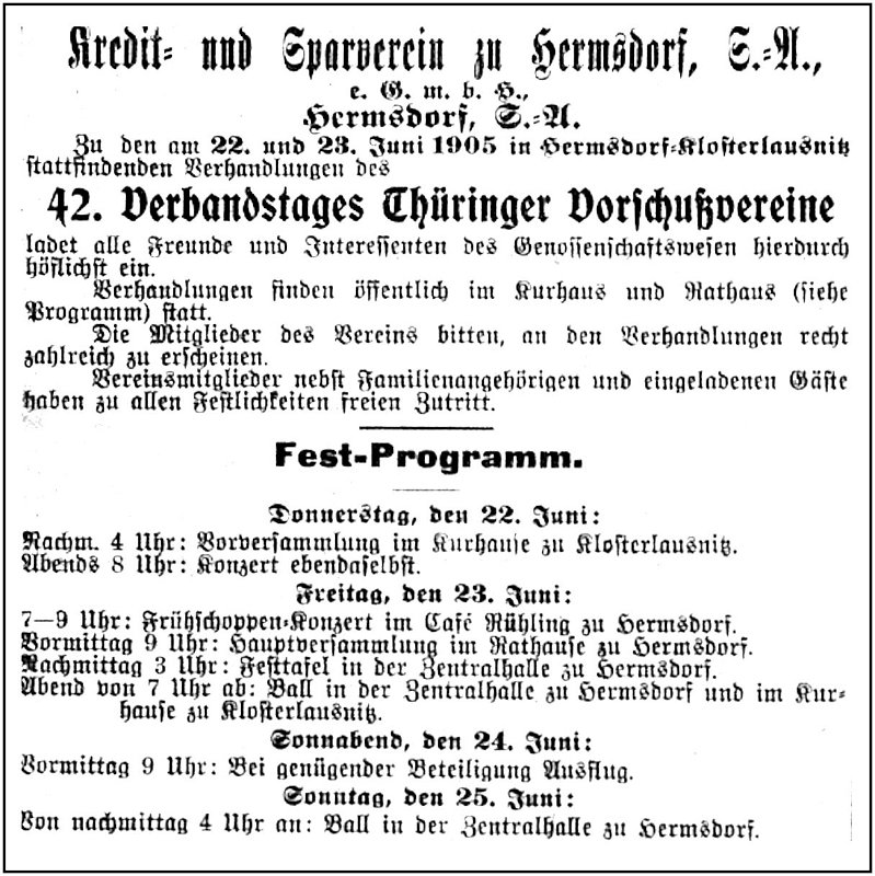 1905-06-22 Hdf Kredit- und Sparberein